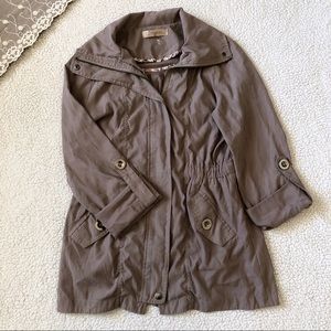 Taupe Utility Jacket | Francesca’s